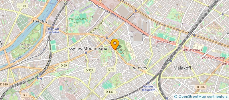 localisation de l'entreprise ESOURCING PARTNERS INNOVATION à VANVES
