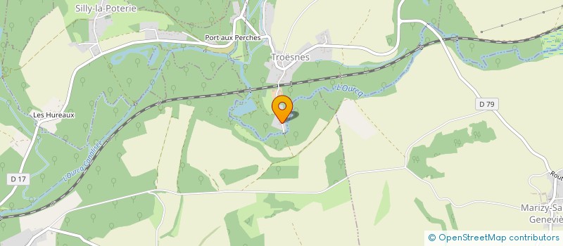 localisation de l'entreprise ESOX TROESNES à TROESNES