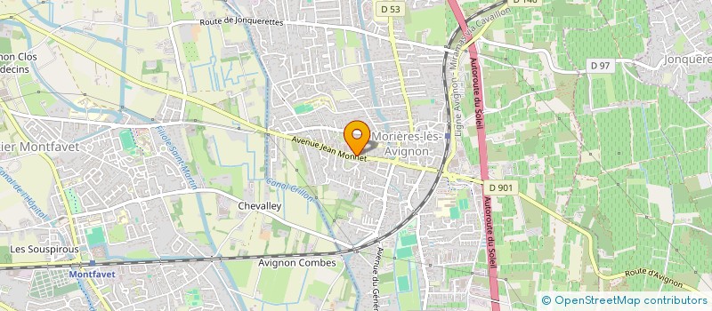 localisation de l'entreprise ESP  MONTEUX