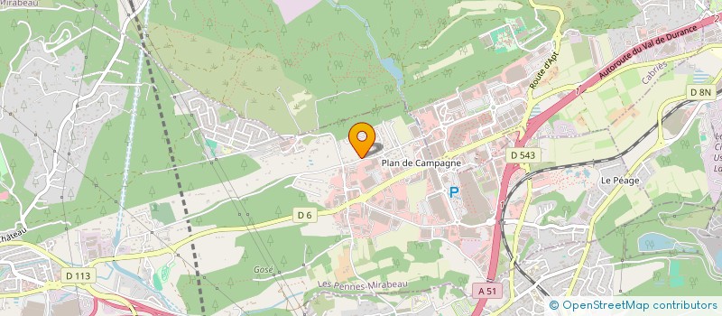 localisation de l'entreprise ESP COMPETENCES à LES PENNES-MIRABEAU