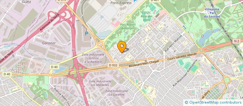 localisation de l'entreprise ESP GENERAL à AULNAY-SOUS-BOIS