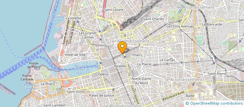 localisation de l'entreprise ESPACE 13 TELECOM à MARSEILLE