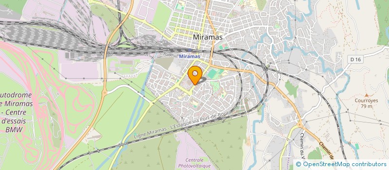 localisation de l'entreprise ESPACE 2002 à MIRAMAS
