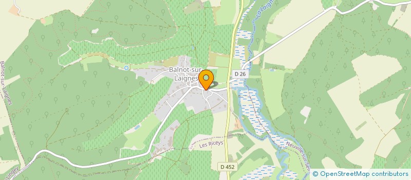 localisation de l'entreprise ESPACE 31  BALNOT-SUR-LAIGNES