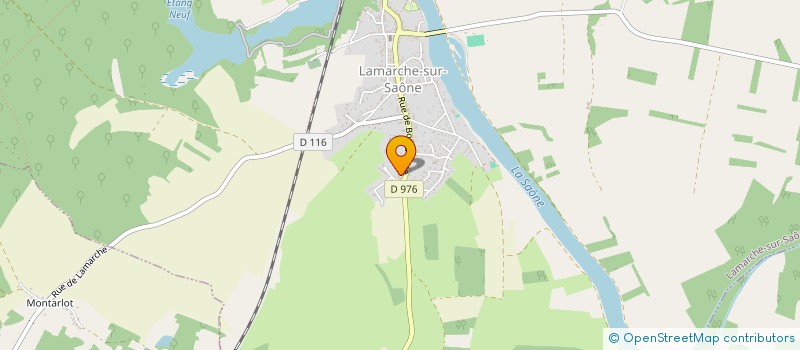 localisation de l'entreprise ESPACE + à LAMARCHE-SUR-SAONE