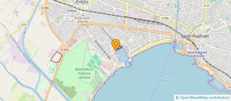 localisation de l'entreprise ESPACE à FREJUS