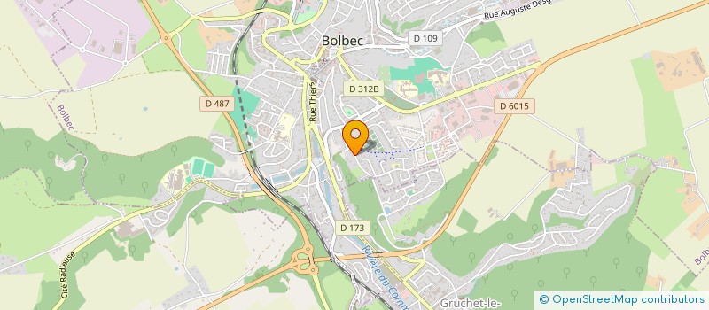 localisation de l'entreprise ESPACE à GRUCHET-LE-VALASSE