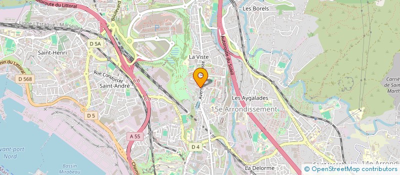 localisation de l'entreprise ESPACE 49 à MARSEILLE