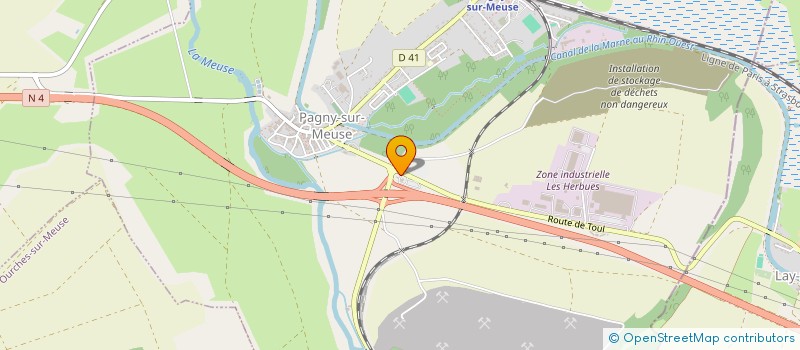 localisation de l'entreprise ESPACE 55 à VOID-VACON