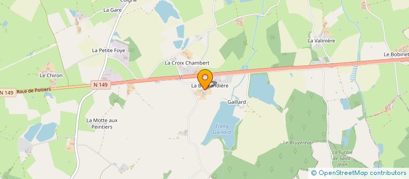 localisation de l'entreprise ESPACE 65  LA PEYRATTE