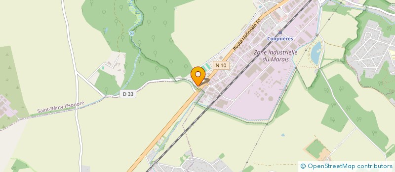 localisation de l'entreprise ESPACE 78 à COIGNIERES