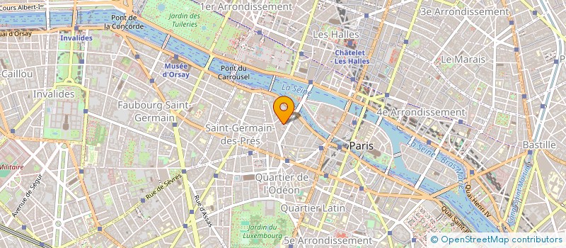 localisation de l'entreprise ESPACE à PARIS