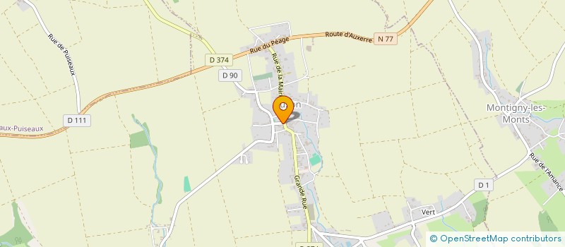 localisation de l'entreprise ESPACE A ET G à AUXON