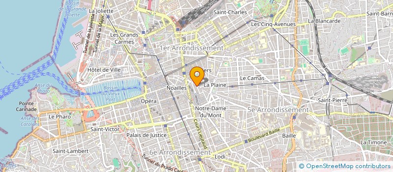localisation de l'entreprise ESPACE ACCUEIL ET CONSEILS AUX PERSONNES AGEES ET AUX ETRANGERS à MARSEILLE