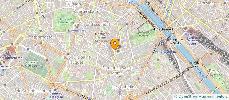 localisation de l'entreprise ESPACE ACTION  PARIS