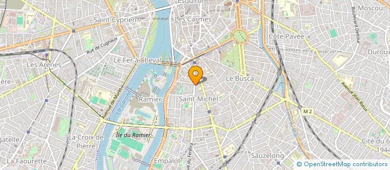 localisation de l'entreprise ESPACE ALLEGRIA à TOULOUSE