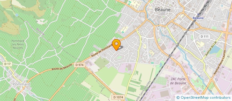 localisation de l'entreprise ESPACE ALLERGIES à BEAUNE