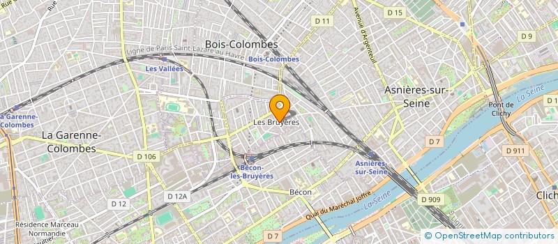 localisation de l'entreprise ESPACE AMENAGEMENT à RUEIL-MALMAISON