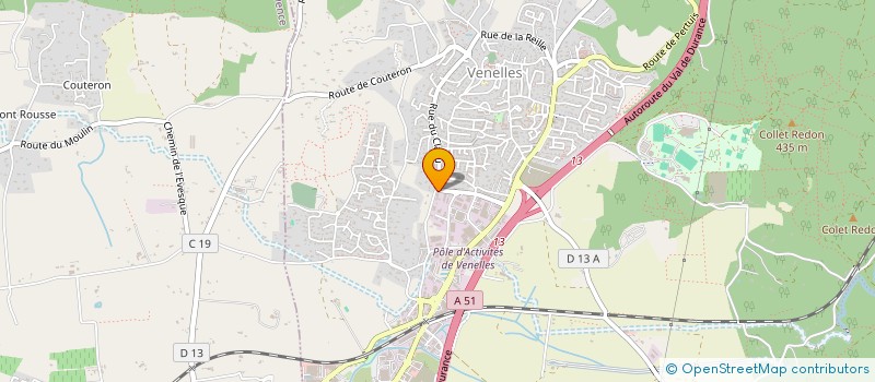 localisation de l'entreprise ESPACE AQUA GYM  VENELLES