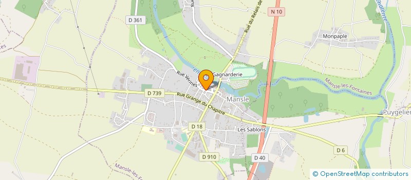 localisation de l'entreprise ESPACE ARC EN CIEL à MANSLE-LES-FONTAINES