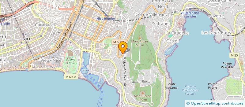 localisation de l'entreprise ESPACE ATELIER à NICE