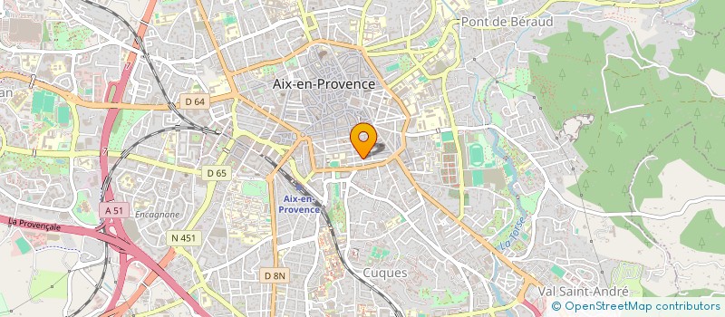 localisation de l'entreprise ESPACE ATOME à AIX-EN-PROVENCE