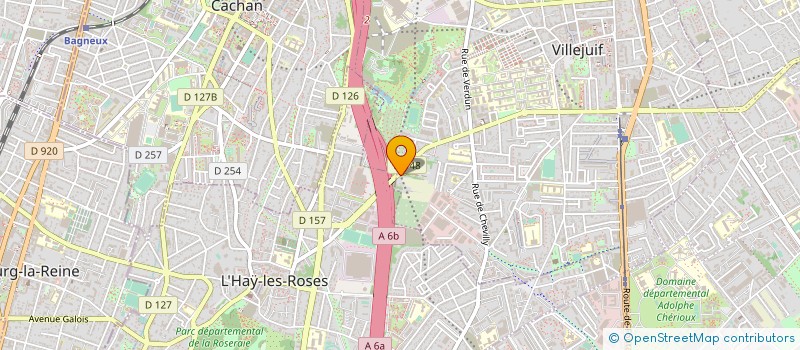 localisation de l'entreprise ESPACE AUTO à VILLEJUIF
