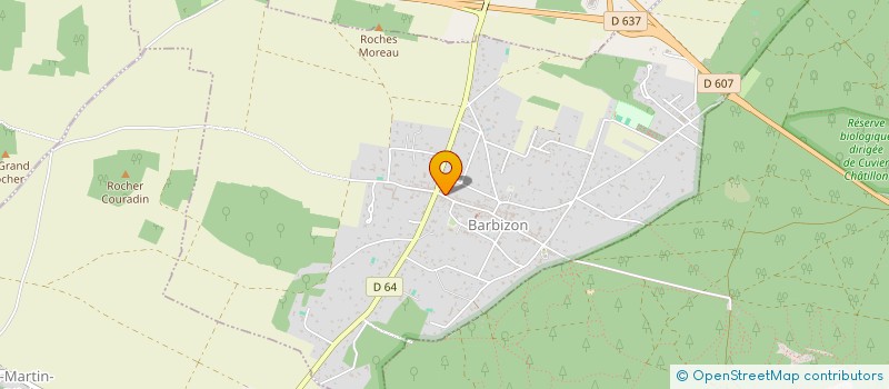 localisation de l'entreprise ESPACE AUTO  BARBIZON