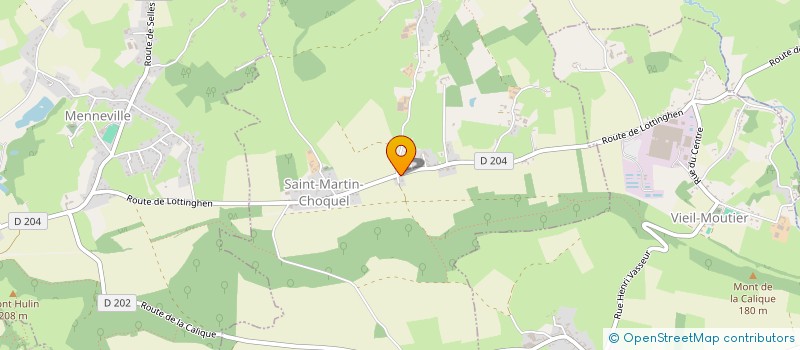 localisation de l'entreprise ESPACE AUTO  SAINT-MARTIN-CHOQUEL