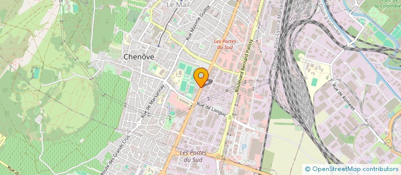 localisation de l'entreprise ESPACE AUTO à CHENOVE