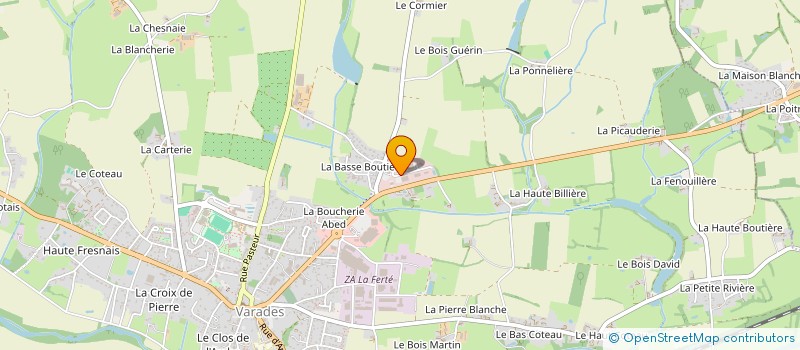 localisation de l'entreprise ESPACE AUTO à LOIREAUXENCE