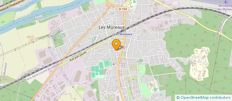 localisation de l'entreprise ESPACE AUTO à LES MUREAUX