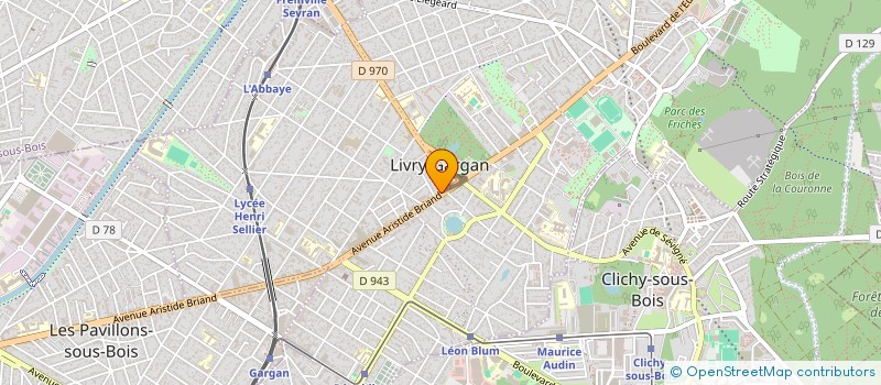 localisation de l'entreprise ESPACE AUTO MOTO à LIVRY-GARGAN