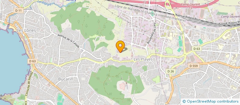 localisation de l'entreprise ESPACE AUTO TUNING à SIX-FOURS-LES-PLAGES