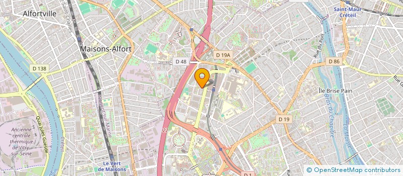 localisation de l'entreprise ESPACE AUTOMAT  CRETEIL