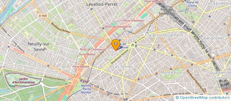 localisation de l'entreprise ESPACE AUTOMOBILE à PARIS