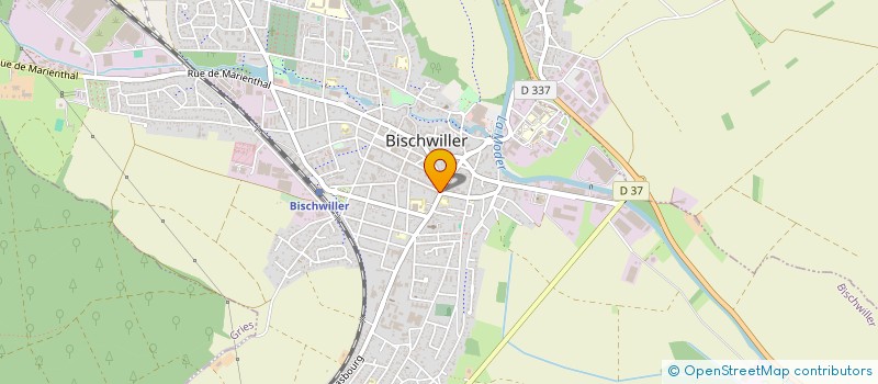 localisation de l'entreprise ESPACE AUTOMOBILE  BISCHWILLER