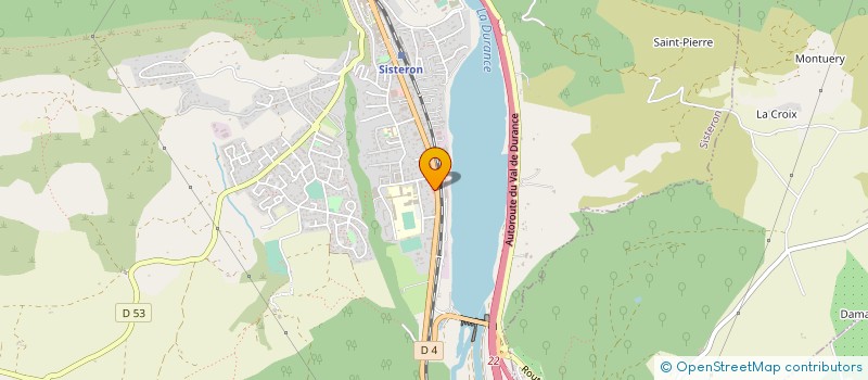 localisation de l'entreprise ESPACE AUTOMOBILE SISTERONNAIS à SISTERON