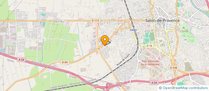 localisation de l'entreprise ESPACE AUTOMOBILES  SENAS