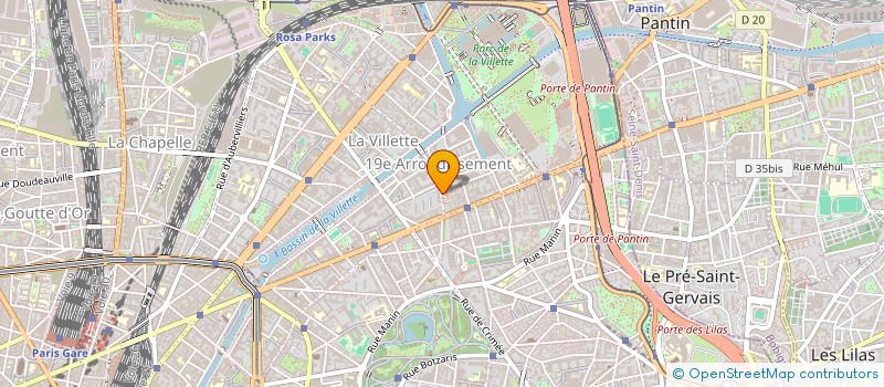 localisation de l'entreprise ESPACE AUTOMOBILES  PARIS