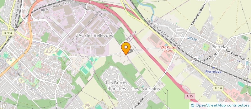 localisation de l'entreprise ESPACE AUTOS  HERBLAY-SUR-SEINE