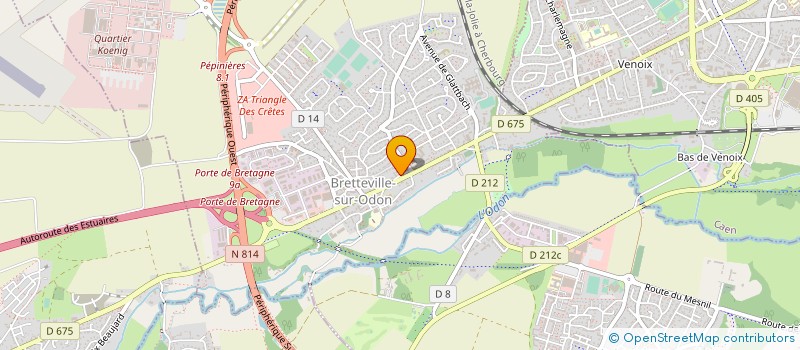 localisation de l'entreprise ESPACE AUTOS LOISIRS à BRETTEVILLE-SUR-ODON