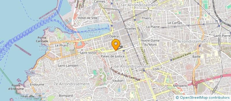 localisation de l'entreprise ESPACE AUTRICHE à MARSEILLE