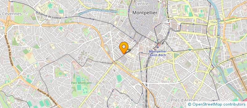 localisation de l'entreprise ESPACE AVEROES à MONTPELLIER