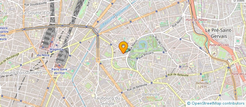 localisation de l'entreprise ESPACE AWAL  PARIS