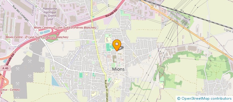 localisation de l'entreprise ESPACE BATIMENT à MIONS
