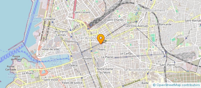 localisation de l'entreprise ESPACE BEAUTE à MARSEILLE