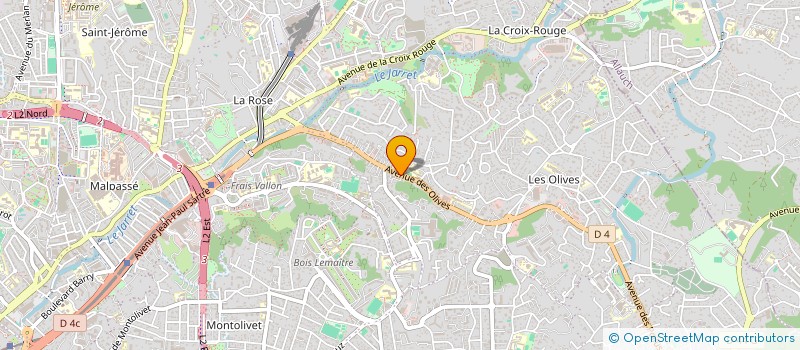 localisation de l'entreprise ESPACE BEAUTE EMILIE à MARSEILLE