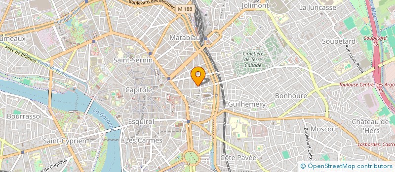 localisation de l'entreprise ESPACE BEAUTE HOMME SARL UN ESTHETICIEN A TOULOUSE à TOULOUSE