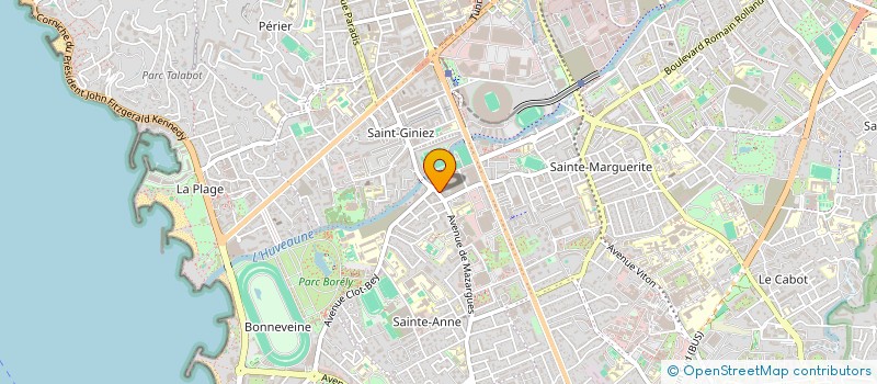 localisation de l'entreprise ESPACE BEBECOOL à MARSEILLE